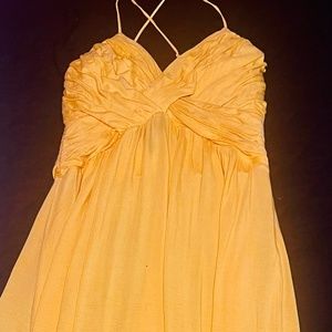 Beautiful yellow dress size 8